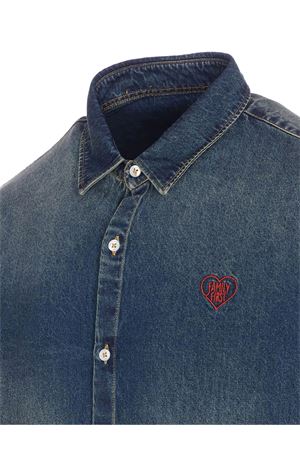 Camicia denim in cotone blu FAMILY FIRST | SHS2504LIGHTBLUE